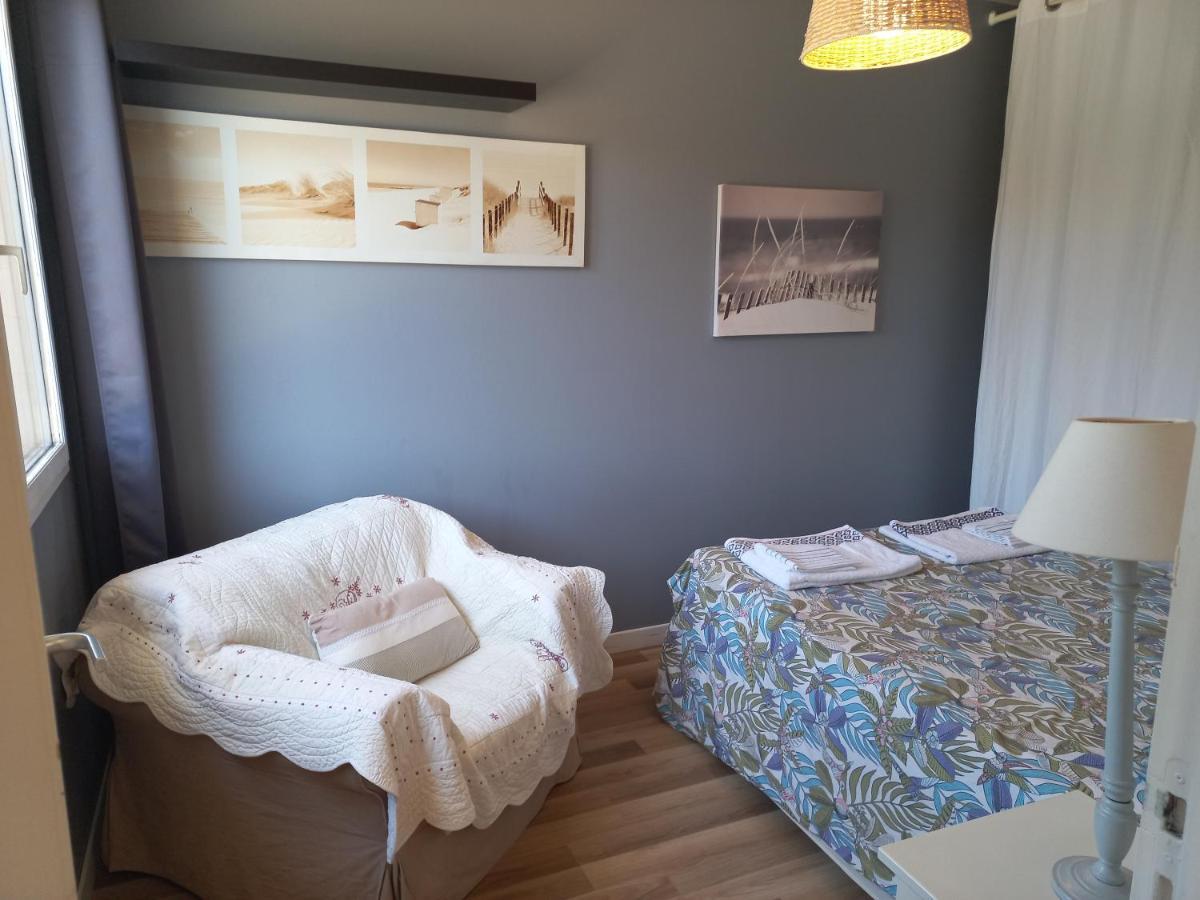 "L'Hippocampe", Climatise, 60 M2 , 2 Chambres, Tres Calme, Plage Des Sablettes Et Commerces A 3 Minutes A Pied, Wifi, Parking Gratuit, Lit King Size La Seyne-sur-Mer Kültér fotó